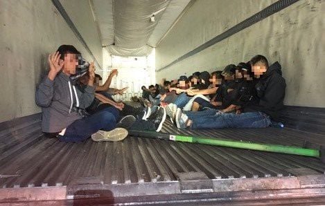 Human smuggling attempt